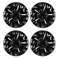 thumbnail image 2 of Snap On Car Truck SUV Hub Cap, 4PCS Wheel Covers 14 Inch Clip On Stylish Design Universal Replacement for R14 Tires, with Universal Fit Steel Hub Caps Set of 4, 2 of 7