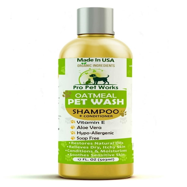 Pro Pet Works Hypoallergenic Organic Oatmeal and Aloe Cat And Dog