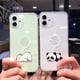 thumbnail image 3 of Creative Bear Panda Animal Teléfono Caso Para IPhone 11 12 13 Pro Max Transparente A Prueba De Golpes Lente Protección X XS XR 7 8 Plus Carcasa Cubierta, 3 of 4