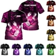 thumbnail image 2 of Personalized Name Bowling Shirts for Men and Women 3D, Bowling Shirts for Team Bowling, Bowling Shirts Gift (Yellow, 5XL), 2 of 10