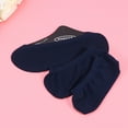 thumbnail image 3 of KONTONTY 5 Pairs Men Cotton Low Cut No Show Socks Breathable Anti-slip Invisible Socks (Navy), 3 of 8