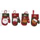 thumbnail image 4 of Juego de 4 cubiertos de Navidad para la decoración de la mesa de la cena de Navidad bolsillos bolsas de vajilla de Navidad para el hogar restaurante comedor, 4 of 5