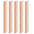 thumbnail image 2 of Punk Cone Spikes Studs, 100 Set Cone Spikes Studs Metal Rivets Rose Gold  For Decoration 10x29mm, 2 of 8