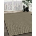 thumbnail image 3 of Ahgly Company Tapis d'Intérieur Lavable en Machine Carré Transitionnel Brun Foncé, 6 Pieds Carré, 3 of 7