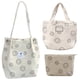 thumbnail image 2 of Bolso De Mano Bolsa de mano de pana para mujer, bonito Bolsa de hombro cosmético con cara sonriente (B 3 uds) Ndcxsfigh Para Estrenar, 2 of 9