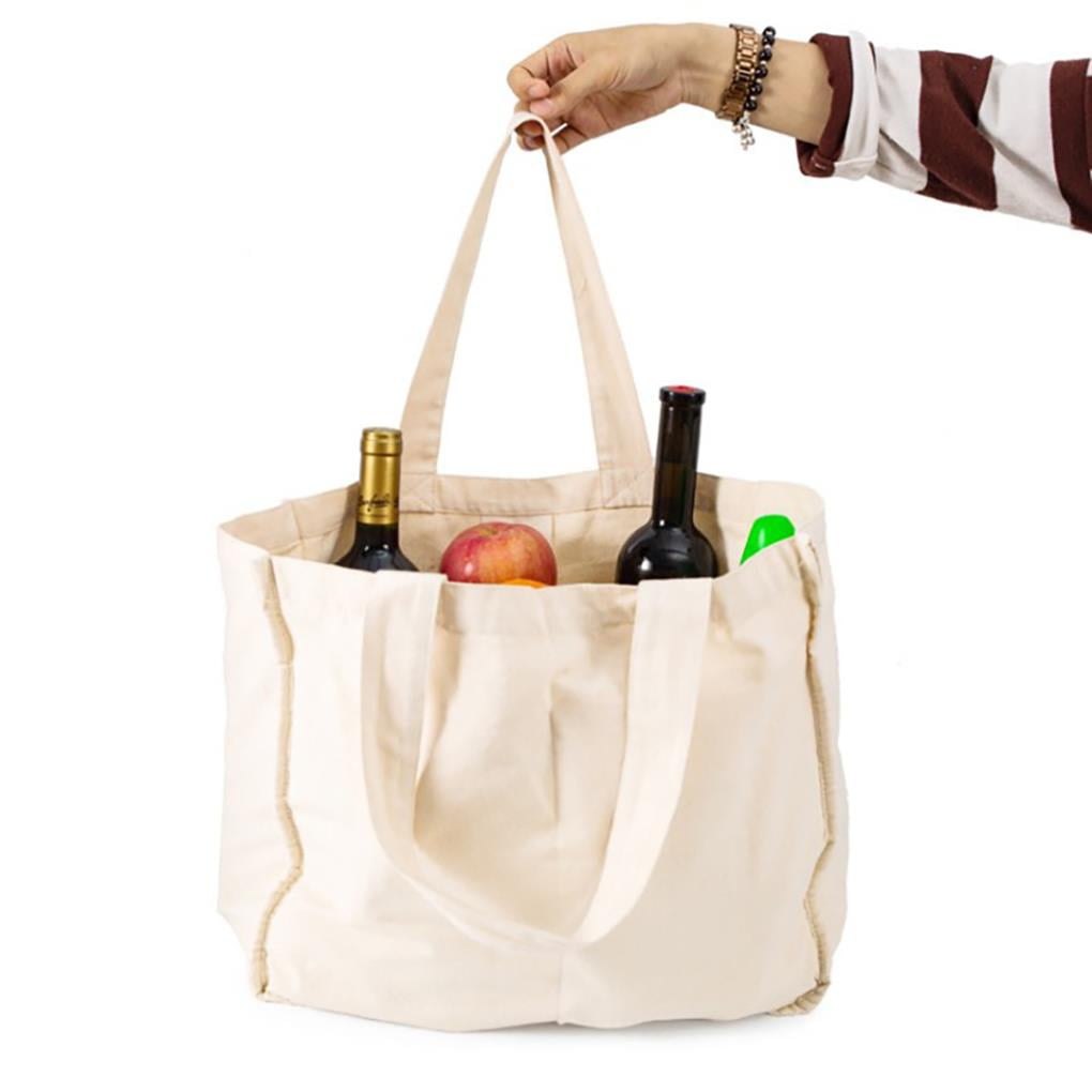 Blank canvas tote bags walmart deals