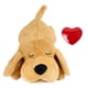 thumbnail image 1 of Juguete del del corazón del perro nte ayuda conductual animal relleno mascota compañero almohada perro 37x13cm jinwen Muñecos de peluche de animales, 1 of 7