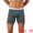 Dark Gray, variant on DARING DIVA Men's Stretch Waistband Boxer Brief Comfortable Solid Underwear 30 Dark Blue
