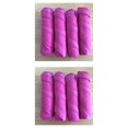 thumbnail image 1 of Vogacara Paquete de 8 rulos para el cabello, rulos gruesos DIY sin calor, rizadores de absorción de agua, alisadores, alisadores domésticos, Rosa roja 2piezas, 1 of 6