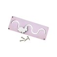 thumbnail image 1 of Busy Board Material Cute Teaching Aids Wooden for Board Material Nursery Activities Unisex Pink, 1 of 9