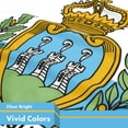 thumbnail image 5 of G128 2 Pack: San Marino Sammarinese Flag | 3x5 Ft | LiteWeave Pro Series Printed 150D Polyester | Country Flag, Indoor/Outdoor, Vibrant Colors, Brass Grommets, 5 of 7
