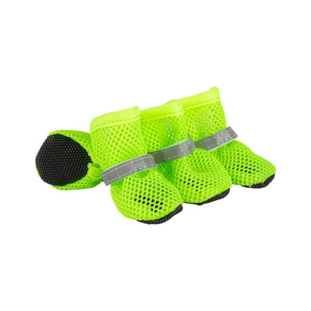 4pc  Dog Shoes Non-slip Breathable Wear-resistant Dog Boots Suitable for Small Medium Sized Pets Puppy Protective Footwear.