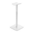 thumbnail image 1 of sweethay Soporte para auriculares, soporte para auriculares, escritorio, soporte de exhibición de aleación de aluminio para jugadores, PC, Base sólida, Cables de audio/vídeo blanco, 1 of 1