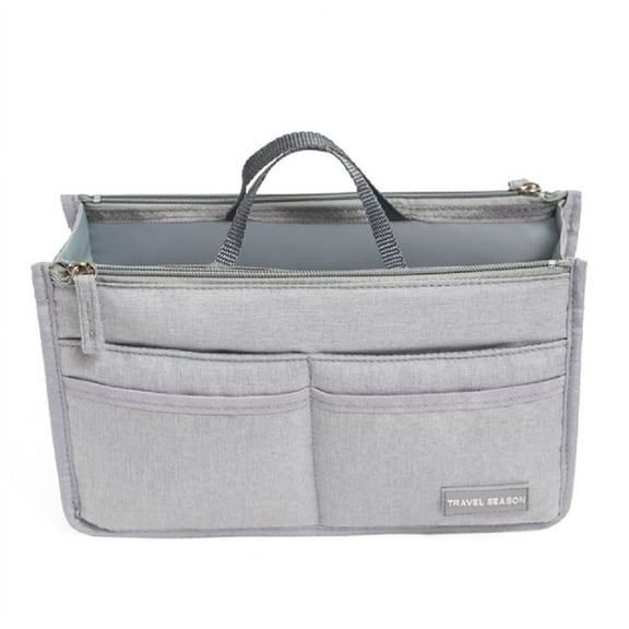 1-Pack Women’s Multifunction Travel Organizer Insert – Large Handbag Purse Liner for Makeup & Essentials TIKA