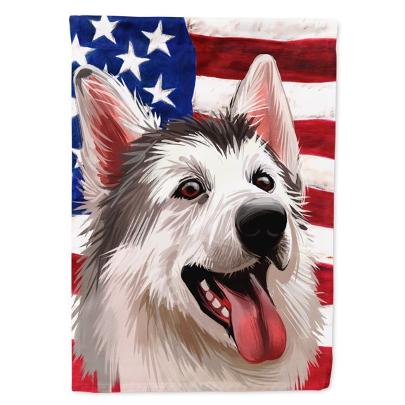 Carolines Treasures CK6629GF Northern Inuit Dog American Garden Size Outdoor-Flags, Multicolor