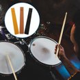 thumbnail image 4 of Minkissy 3Pcs Rectangular Pu Drum Stick Bag Yellow For Storage And Protection 17.3x2.4x0.3in, 4 of 6