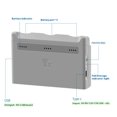 thumbnail image 5 of 3-Bay Charging Hub for DJI Neo Battery - Bigcan Multi-Port Drone Battery Charger with USB-A & USB-C Cables, Smart Voltage Matching, Fast Dual Way Input, Accessory for DJI Neo Drone, 5 of 11