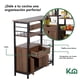 thumbnail image 4 of Rack De Cocina Multiusos Ideal Para Microondas marron, 4 of 7