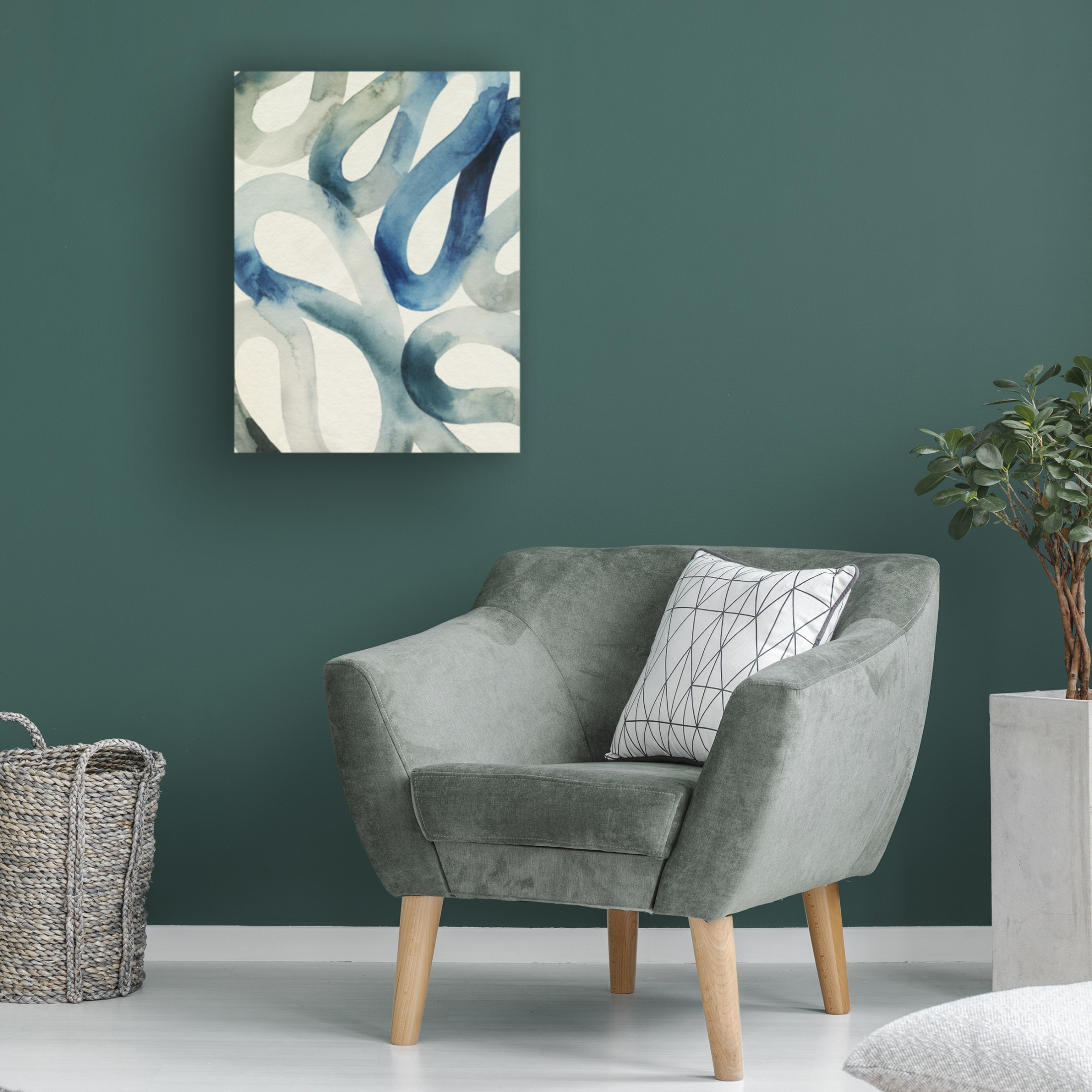 Trademark Fine Art Grace Popp  Water & Sand II Canvas Wall Art