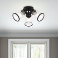 thumbnail image 3 of Livex Lighting - Lawrenceville - 3 Light Flush Mount in Coastal Style - 16.38, 3 of 10