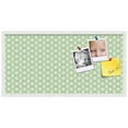 thumbnail image 2 of PinPix 36x18 Custom Cork Bulletin Board Green Diamond Poster Board Has a Fabric Style Canvas Finish, Framed in Green Diamond, by ArtToFrames (PinPix-586), 2 of 6