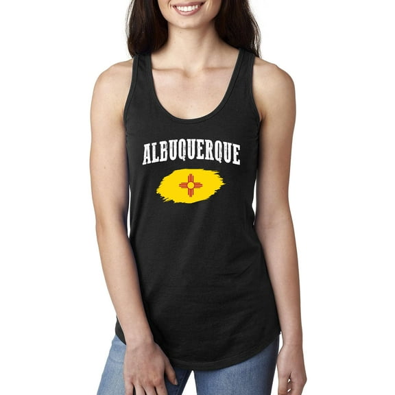 Women's Racerback Tank Top - Albuquerque