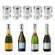 thumbnail image 5 of Tapón 5 Uds Tapón De Champán De Acero Inoxidable Sellador De Tapón De Botella De Bebidas De Vino Para Uso En Bares Domésticos, 5 of 7