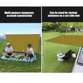 thumbnail image 3 of Manta de picnic, tapete plegable grande para exteriores, reverso de tela Oxford impermeable y resistente al desgaste para diversión familiar, conciertos, playa y parque., 3 of 6