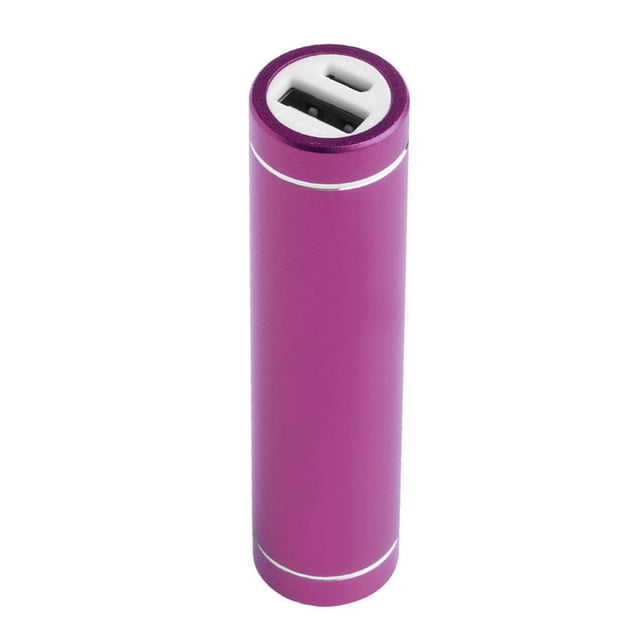 Multicolor Cylinder Portable Power Bank Battery Shell 1x18650 Battery With 1pcs 5V 1A USB Charging Port