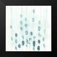 thumbnail image 2 of Vess, June Erica 20x20 Black Modern Framed Museum Art Print Titled - Indigo Threads I, 2 of 5