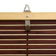 thumbnail image 6 of Red Lantern Bamboo Cordless Window Shade - Mahogany 36" W, 6 of 8
