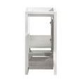 thumbnail image 3 of Fresca Allier Rio 16" Modern Wood Bathroom Cabinet with Drawer in Ash Gray, 3 of 4