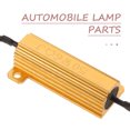 thumbnail image 3 of HEALEEP Automotive Resistors Resistor Aluminum Golden 1Pack, 3 of 8
