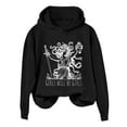 thumbnail image 2 of Girls Will Be Girls Halloween Hoodies for Women 2025 Vintage Witch Graphic Hoodie Sweatshirt Pullover Tops, 2 of 5