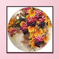 thumbnail image 3 of Juego completo de bordado de frutas, pintura en lienzo, punto de cruz, costura estampada de 11 quilates Likrtyny  decoración de arte, 3 of 9