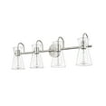 thumbnail image 3 of Millennium Lighting  Camellia 2/3/4 Light Vanity Fixture 4 Light - Brushed Nickel, 3 of 5