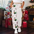 thumbnail image 2 of XQYLOS Unisex Christmas Jogger Pants Baggy Elastic Waist 3-14Yrs Holiday Pattern Sweatpants Kids Family Matching Jumpsuit Cozy Winter Loun𝗀e Wear, 2 of 6