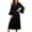 Black, variant on Lixiuxyad Lightweight Kimono Robe Open Front Long Sleeve Loungewear Soft Pattern Housecoat For Home Relaxation,White