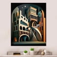 thumbnail image 2 of Designart Geometric Graffiti II Canvas Wall Art, 2 of 5