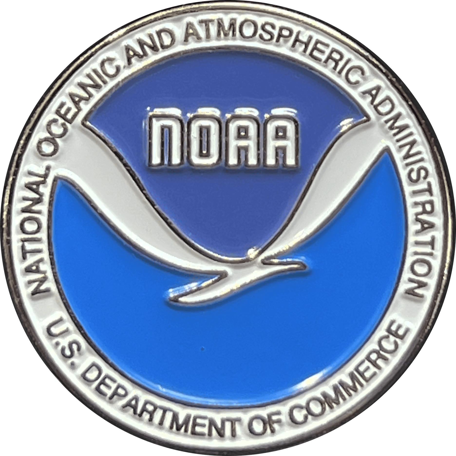 NOAA National Oceanic Atmospheric Administration Department of Commerce lapel pi