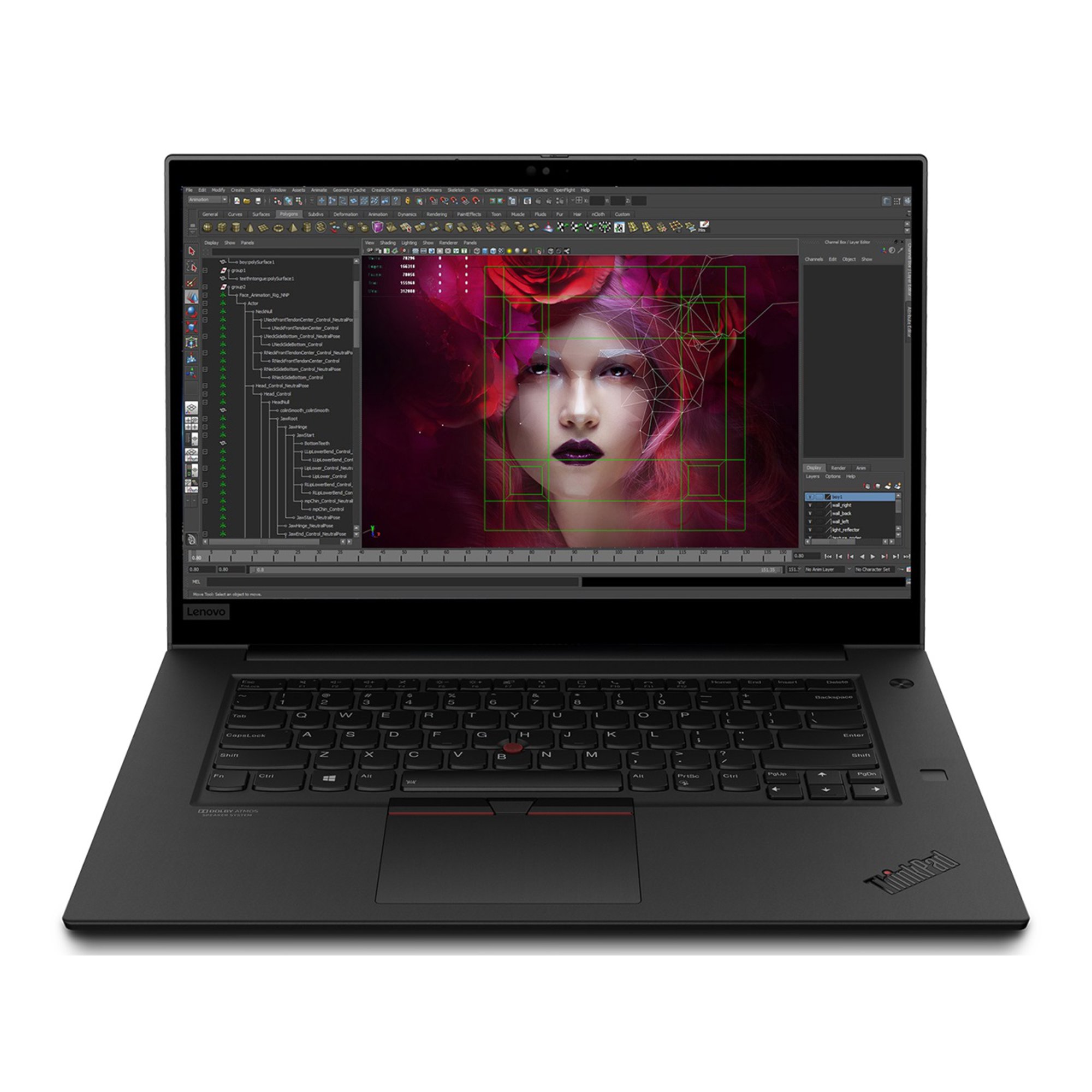 Used Lenovo Thinkpad P1 G3 15.6 inch Screen Intel Core i7
