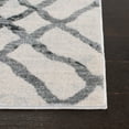 thumbnail image 2 of SAFAVIEH Isabella Trena Geometric Trellis Runner Rug, Ivory/Grey, 2'2" x 7', 2 of 8