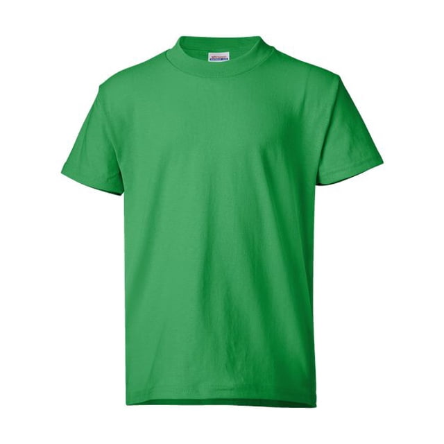 Hanes Garçon ComfortBlend EcoSmart Col Ras du Cou, s, Vert Kelly