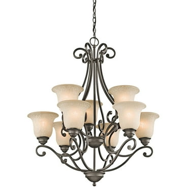 Vaxcel International Ch35409rbzb 9 Light Monrovia Chandelier 44 Royal Bronze Com Vaxcel International Ch35409rbzb 9, Portfolio Nine Light Chandelier Brushed Nickel