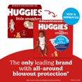 thumbnail image 4 of Huggies Little Snugglers Baby Diapers, Size 4 (22-37 lbs), 120 Ct, 4 of 9