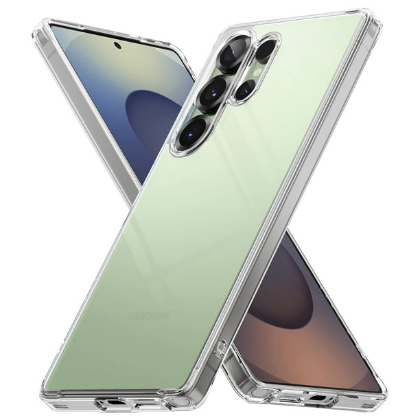 Funda Ringke Fusion para Samsung Galaxy S25 Ultra Transparente, a prueba de golpes