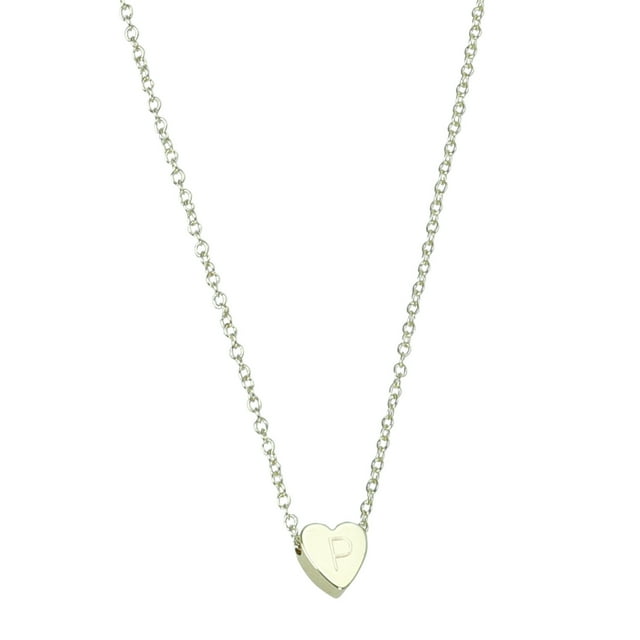 Collier Alphabet en Forme de Cœur 26 Initiales pour Femmes Colliers pour Femmes A Z 26 Alphabet Initiales Colliers en Or pour Femmes Filles Colliers de Perles Colliers Tendance pour Femmes Collier Avion pour Femmes Collier