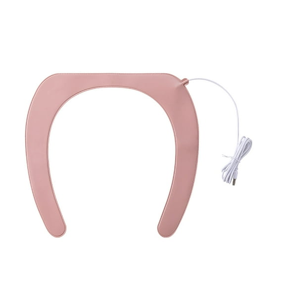 BIZHUA Smart Usb Heated Warmer Toilet Seat Cover Pad Constant Temperature Heating Toilet Seat Covers Cushion Universal Self Adhesive Waterproof Toilet Pad Washable Reusable, 1X Toilet Seat