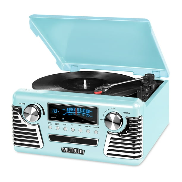 Victrola Retro Record Player with Bluetooth and 3speed Turntable