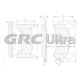 thumbnail image 2 of Pastillas de freno de disco o Balatas Delanteras Para Chevrolet S10 1991, 2 of 4